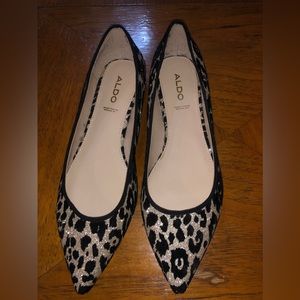 Aldo pointed toe cheetah print